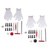 24Pcs Car Tire Valve Change Tool Quick Change Tire Valve Repair Installtion Tools For Cars ATVs Trucks with TR413 TR414 Valves