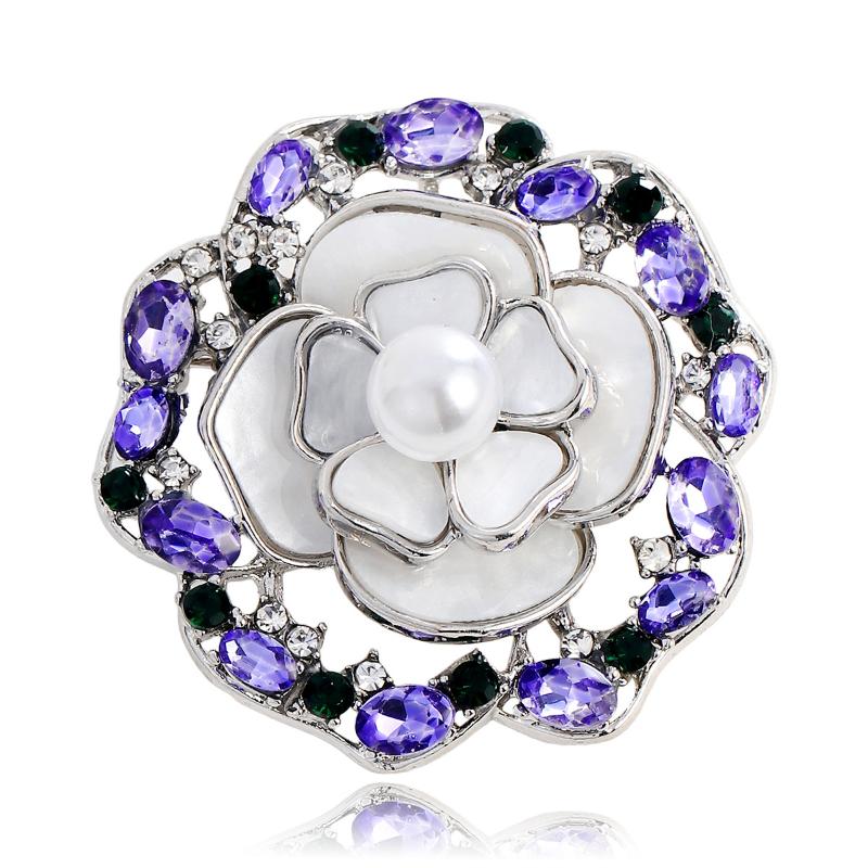 1Pcs Trendy Animal Insect Lapel Pin Elegant Crystal Enamel Butterfly Brooch For Men'S Suit Fashion Clothing Accessory Jewelry