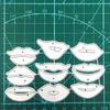 Lips Metal Cutting Dies DIY Stamps Crafts Embossing Scrapbooking Decoration