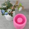 Silicone Flowerpot Mold Succulent Plants Cement Vase Resin Epoxy Mold Large Vase Gypsum Concrete Mold Handmade Craft