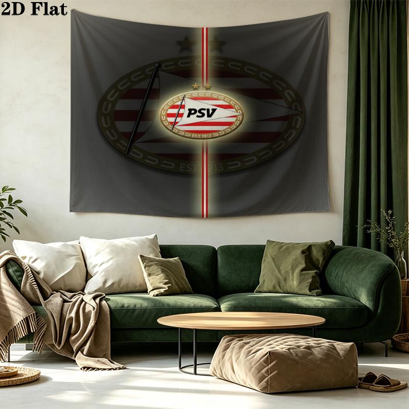 PSV Eindhoven Printed Tapestry – Wall Hanging for Bedrooms, Dorms, and Home Decor