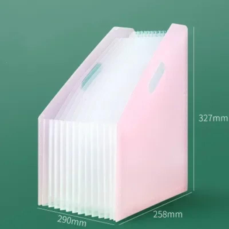 Многослойный стоячий пакет для тестовых работ Вертикальный орган A4 Хранение данных Настольные органайзеры Офисная портативная папка Школьные канцелярские товары 1150₽