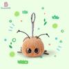Insect Series Plush Toy Bee Ladybug Cockroaches Spider Keychain For Accessories Bag Funny Pendant Keyring Fans Gifts