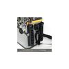 [KLEIDUNG] Mini-Fischereieimer, Schwarz/Orange (mit Netztasche), Ca.. 17L, EVA, Multifunktionaler Angelköderbeutel, Wasserdichter Aufbewahrungsbehälter.