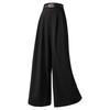 2025 Autumn/Winter High-Waisted Wide-Leg Swing Skirt Pants - Professional Floor-Length Trousers