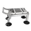 Commercial Vegetable Cutter Stainless Steel Anti Slip Manual Food Cutter with 4 Suction Cup for