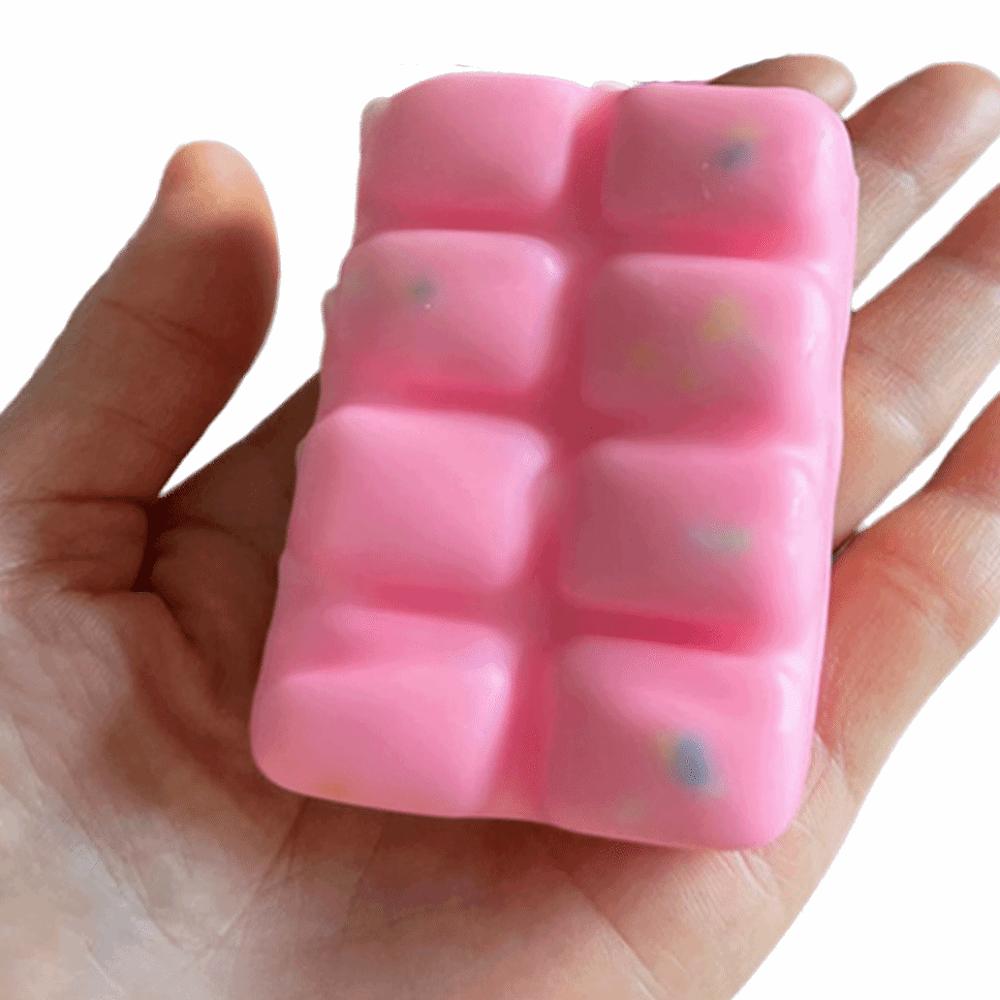 Portable Crispy Chocolate Squishy Toy Lightweight Cracking Crispy Pinch Toy Office