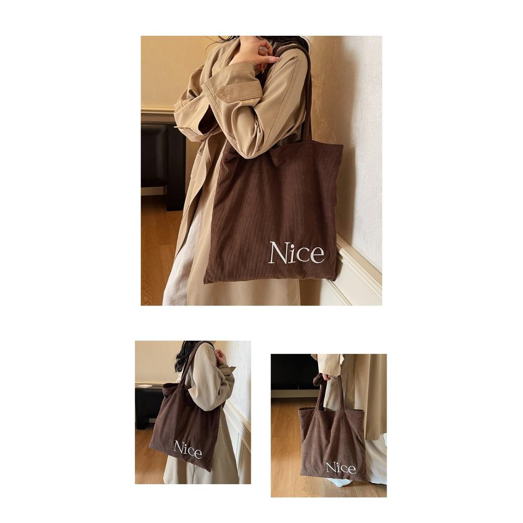 Tote Bag Women Polyester Shoulder Casual