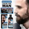 Limited time!!East Moon Beard Care Tonic - Fast Coloring For Men's Hair And Beard, Split Ends And Dryness Care, Black Coloring