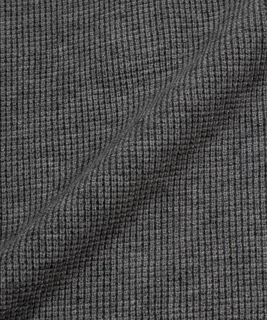 MOAA Seam Line Button Knit (Melange Gray)