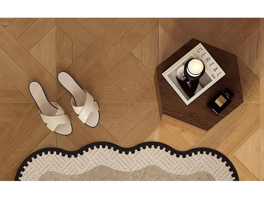 French Silk Coil Non-Slip Entrance Mat