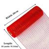 10Yards*26CM Xmas Tree Ribbon Plastics Christmas Tree Gauze Mesh Tulle Roll   Christmas Tree Decor