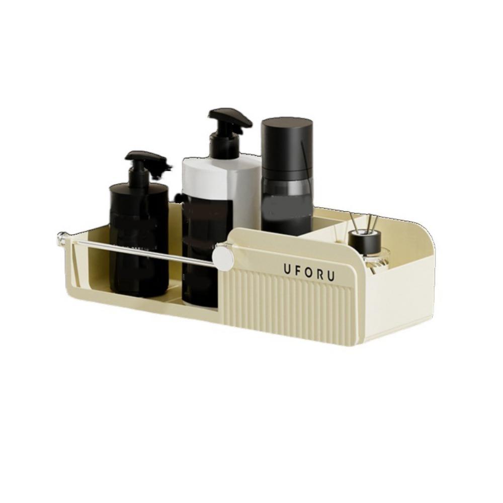 Self Adhesive Hair Dryer Stand Wall-mounted Hair Dryer Storage Rack Hairdryer Organizer  for Home