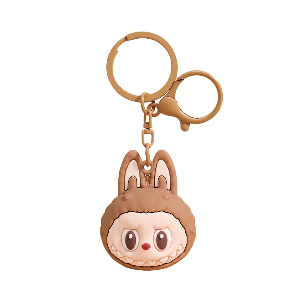 Trojan Keychain Cute Couple Schoolbag Pendant Car Key Chain