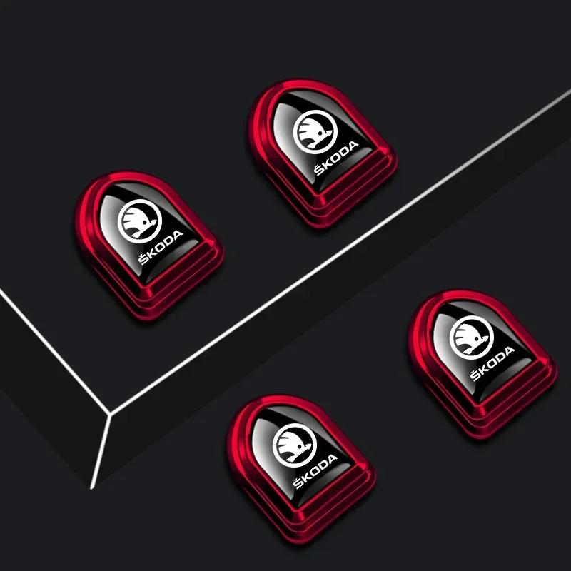 ycpry6 Car Hanging Storage Hooks Stickers for Skoda Rapid VRS Kodia Kamiq Yeti Karoq Fabia 2 Superb Octavia Roomster Scala Accessories