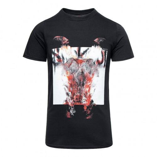 Slipknot Unisex Adult Devil Single Blur Logo T-Shirt