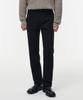 Brushed Straight Denim Pants [Black]