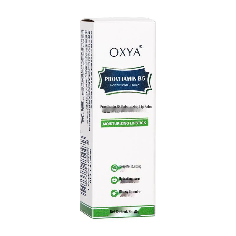 OXYA Vitamin B5 Lip Balm: Moisturizing Lip Care & Lipstick Primer for Autumn and Winter