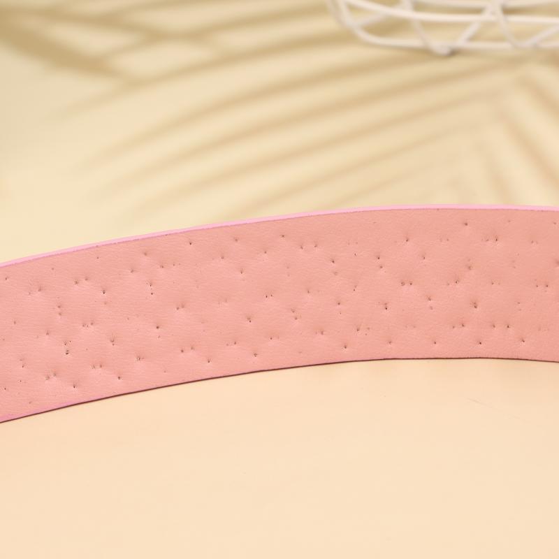 Buckle Belt Metal Vintage Men Women Belt Pu Leather Waistband Jeans Pants Decorative Belt