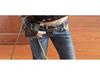 Women's Y2K Low-Rise Micro Flare Distressed Jeans