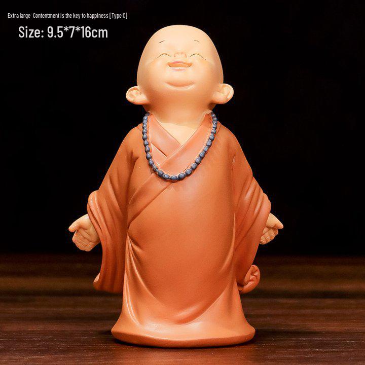 Zen Huineng Malý mnich Stolní ozdoba pro domácí dekoraci