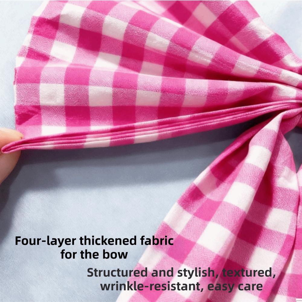 Decorative Style Easter Wreath Bows Fabric Material Decorative Fabric Bow  Party Decoration