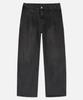 GROOVE RHYME Front Pintuck Washed Wide Denim Pants - 4 Colors