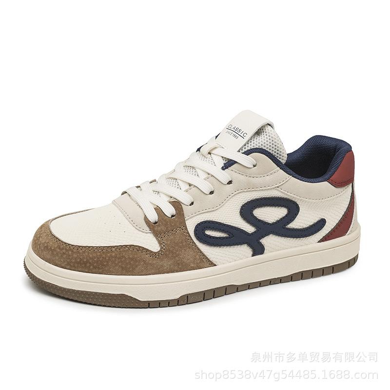 British style high-quality retro lace-up board shoes, new lightweight and breathable outdoor sports and leisure shoes 39