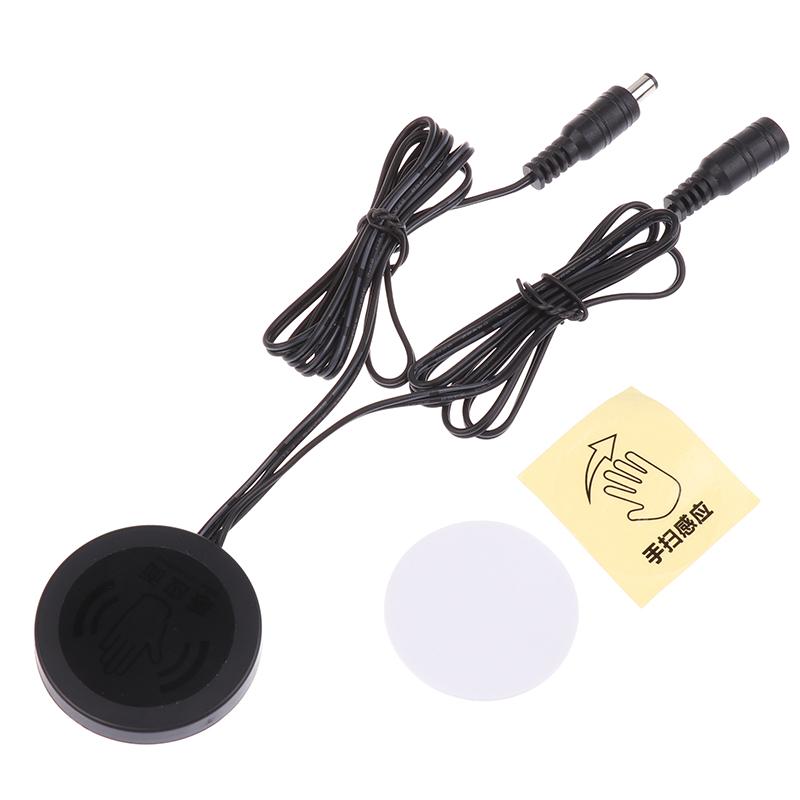 Penetrable Wooden Partition Touch Sensor Led Light Switch Hand Sweep Dimmable Touch Dimmer For Mirror Cabinet Shelf Lamp