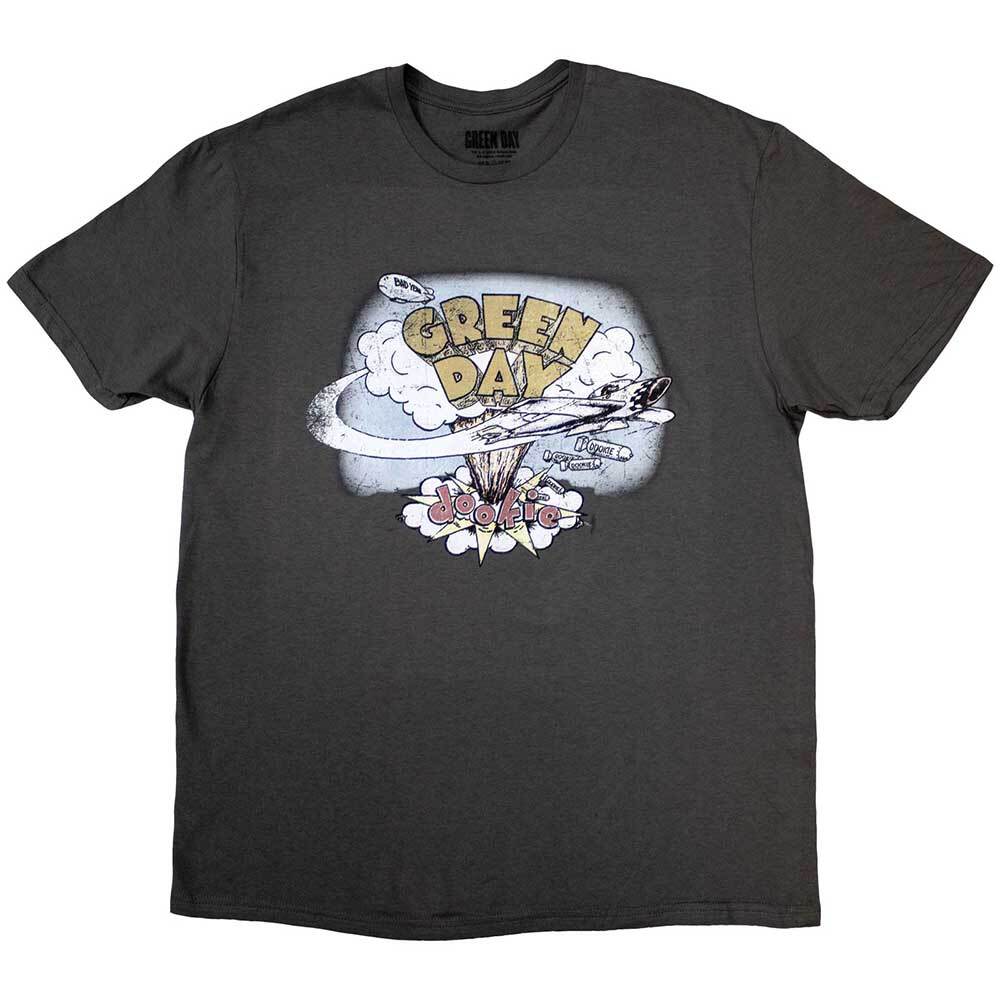 Green Day Dookie Official Grey T-Shirt