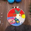 1 PC Potted Plant and Food Pattern DIY Embroidery Beginner Kit