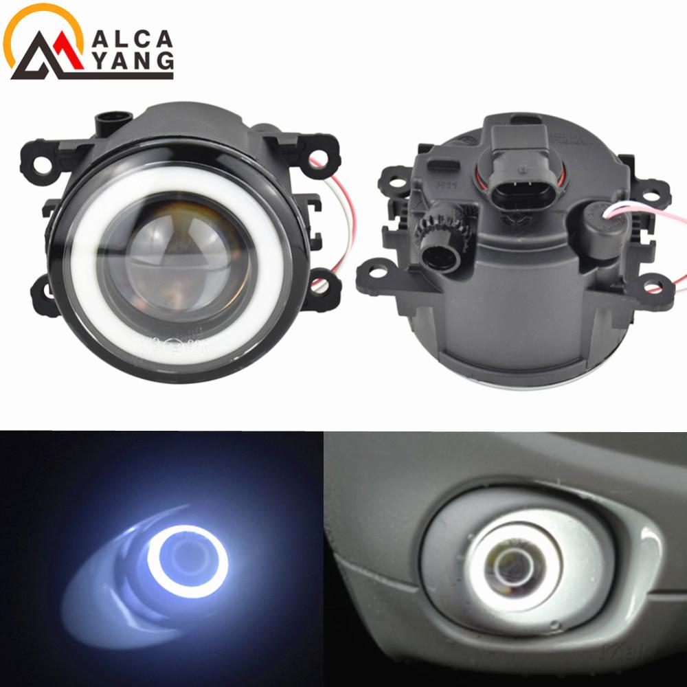 Angel Eyes Fog Lamp Assembly Super Bright For Renault TWINGO GRAND SCENIC MASTER TRAFIC LOGAN Laguna DUSTER Kangoo LATITUDE 98-