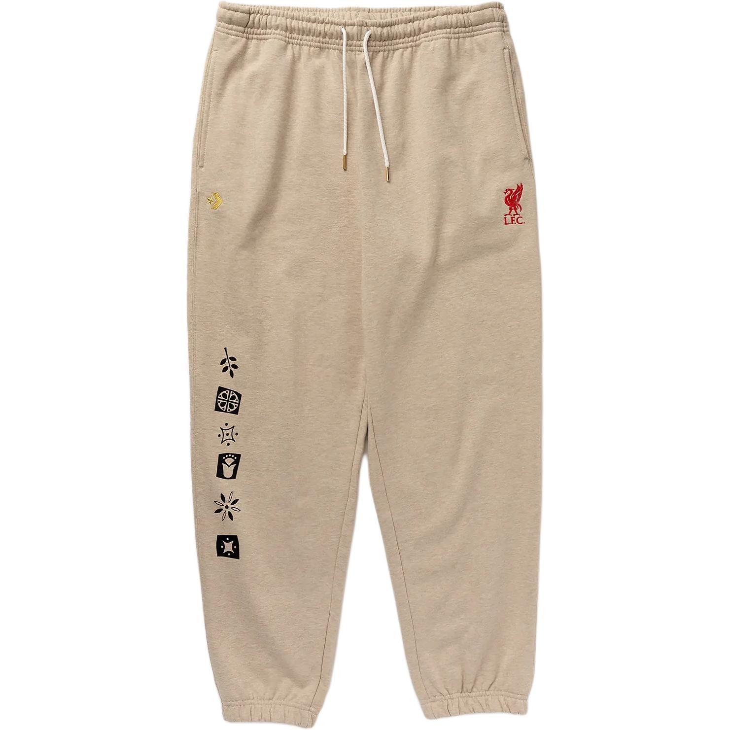 Converse x LFC Jogger Pants Asia Sizing Oat Milk Heather Men s 10025726-A01 L