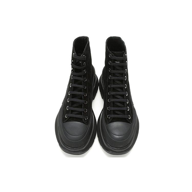 Alexander McQueen Tread Slick Boot Triple Black 627206WHBGU1081