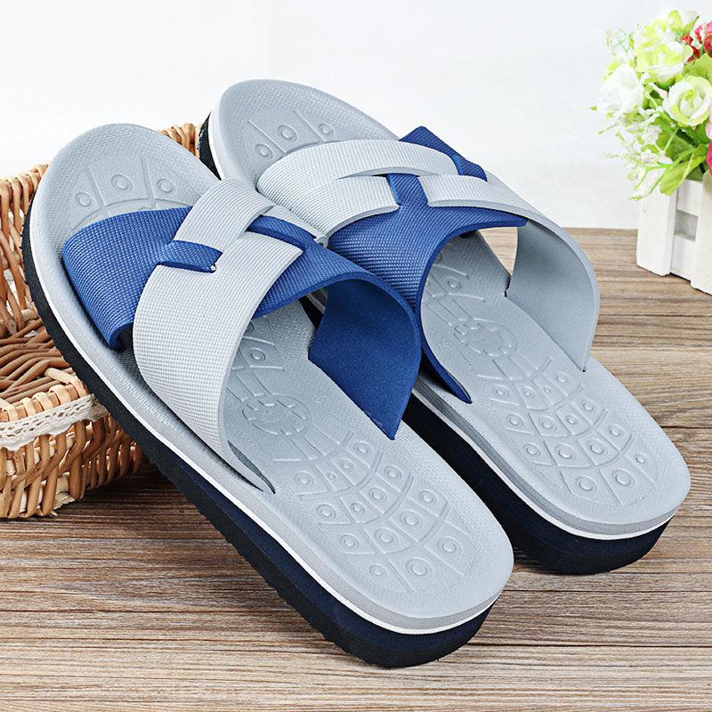 Sandals and Slippers for Men Summer Thick Soles Non Slip Household Slippers In Summer