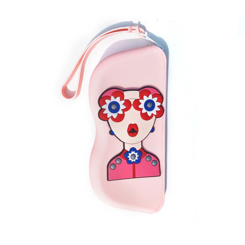 Silicone Glasses Bag Small Items Bags Waterproof Eyeglasses Box Cosmetic Coin Bag Dustproof Multifunctional Storage Bags