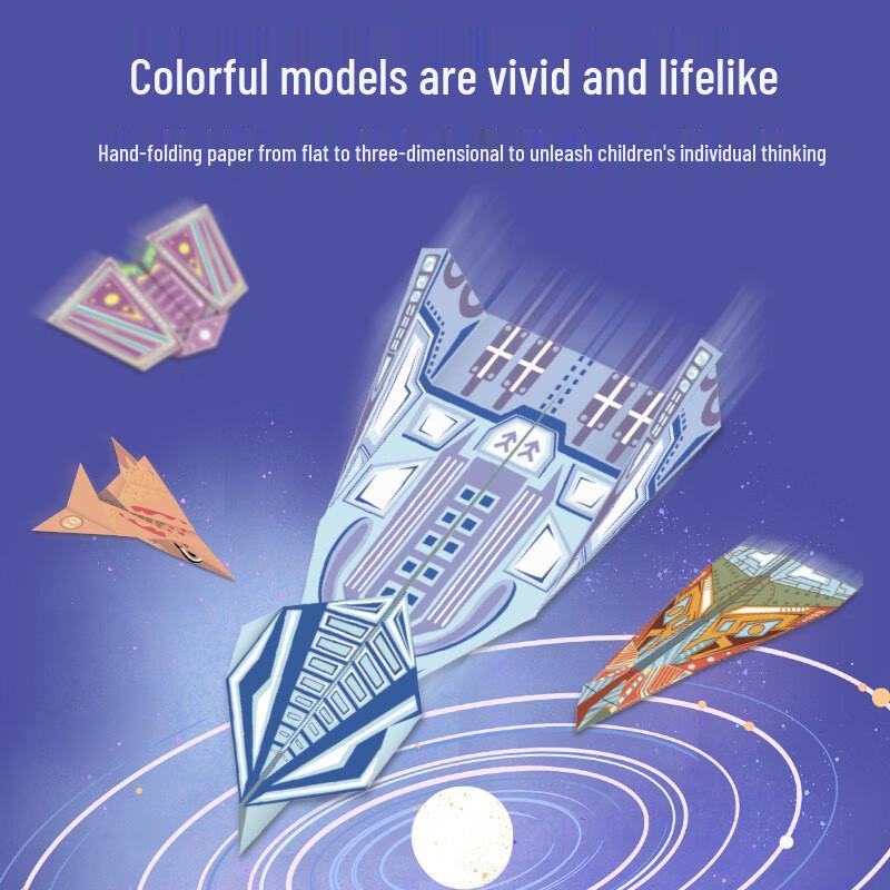 Children's DIY Paper Airplane Origami Kit