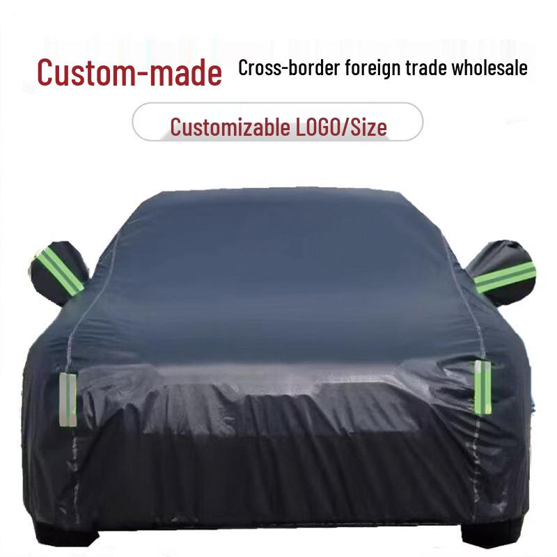 

Universal All-Season Thickened Cotton Car Cover: Waterproof, Anti-Hail, Sunshade Protection 3XXL/5-5.3*2*1.5M
