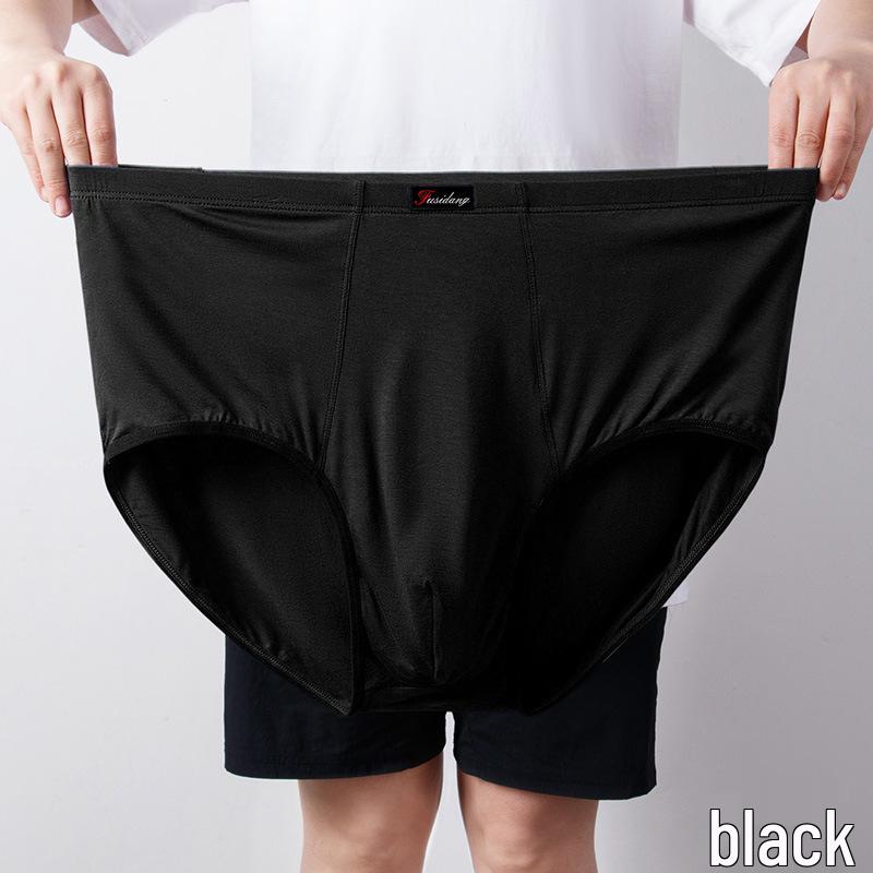 Herren High Waist Dreiecksunterwäsche, Übergröße Modal für Mittelalte & Ältere - Passt bis zu 300 Jin, Sommerausgabe