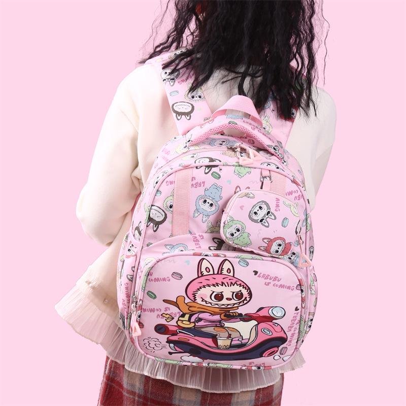 2025 Cartoon Print Kids' Lightweight Kindergarten Backpack
