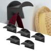5 PCS Wall Hat Rack Self Adhesive Baseball Hat Hanger Hook Earphone Necklace Storage Rack