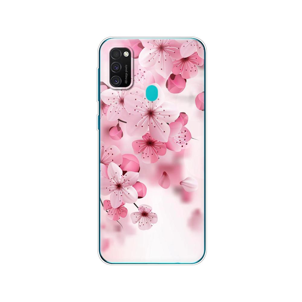 Pentru Samsung M21 Husa 6.4" Husa din silicon moale Tpu pentru Samsung Galaxy M21 M 21 SM-M215FZGUSER m215 Geanta din spate a telefonului Carcasa de protectie