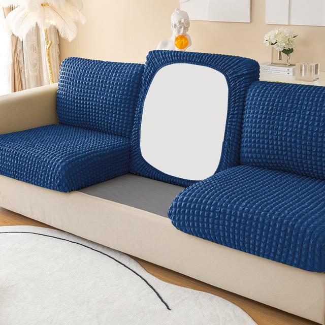 Bubbles Pattern Sofa Seat Cushion Cover For Living Room Stretch Couch Cover Furniture Protector Corner L -Shape