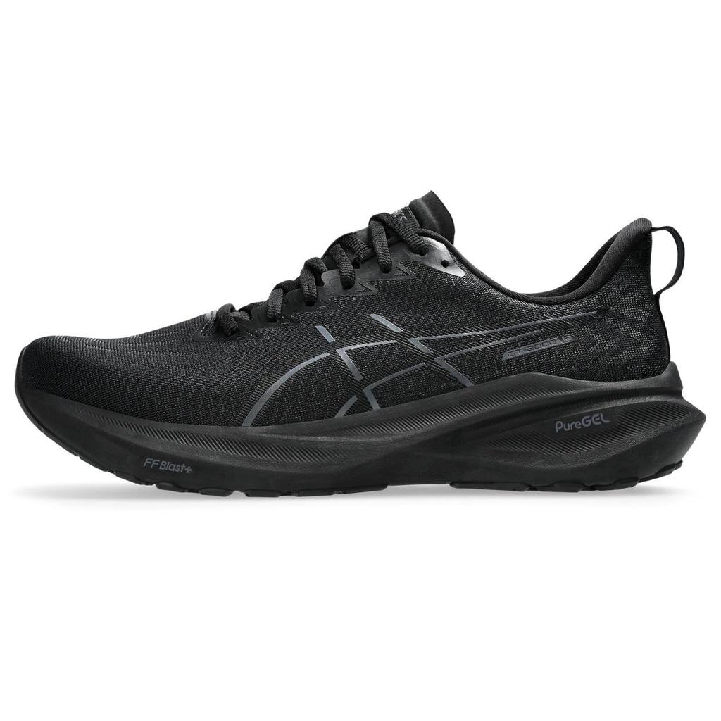 ASICS 13 Running Shoes Size 002 Size 2E GT-2000 (1011B861), Men's, (Black/Black), 28.0 cm,