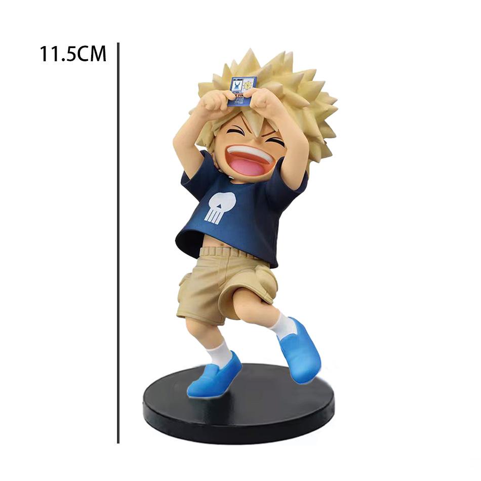 Original Genuine My Hero Academia Childhood Izuku Midoriya / Childhood Katsuki Bakugo Figure Model Decoration Doll