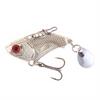 Long Spinnerbait - Artificial Hard with Single Hook, Rotating For, Trout, - Fishing Tackle