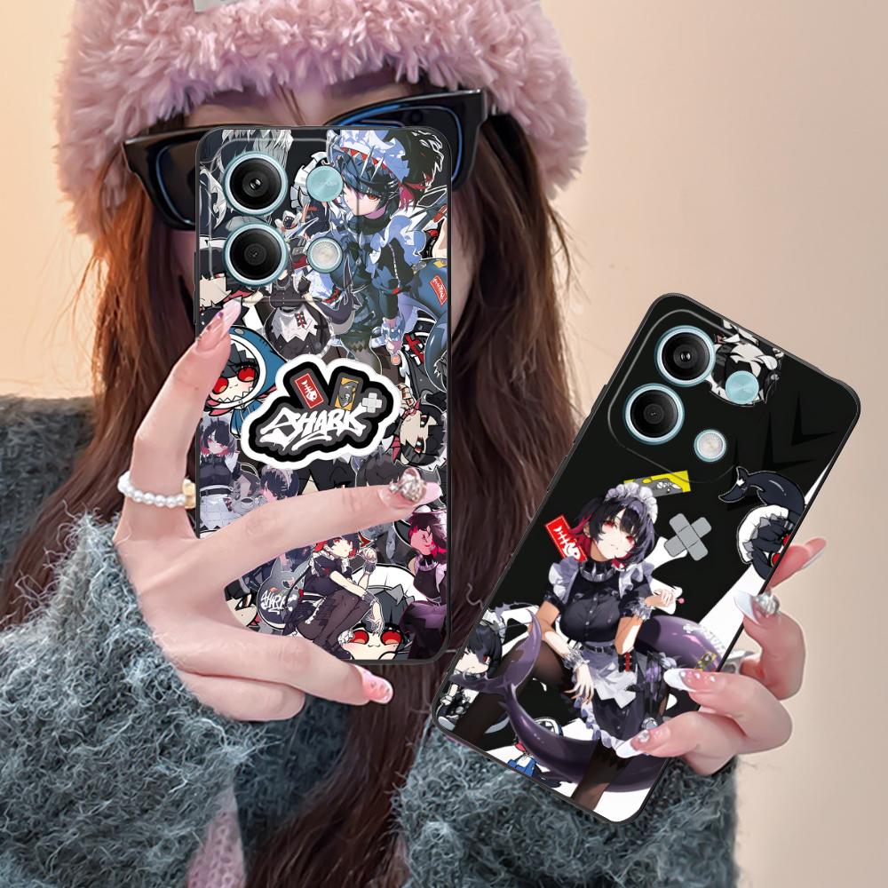 Zenless Zone Zero Ellen Joe Phone Case for Xiaomi Redmi Note 14 13 12 11 S Pro Plus 4G 5G Colour Printing Protective Smartphone