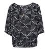 Women's New Summer Clothing, Quarter-sleeved Chiffon Shirt, Loose Shirt, Top, Fashionable Shirt
