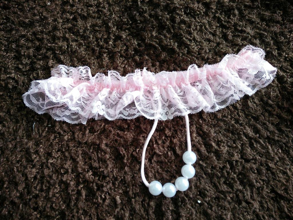 Five Pearl Plus Size Lace Underwear for Curvy Figures - Custom Fit with Pearl Beading