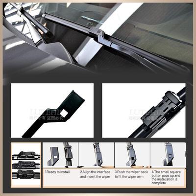 Wiper Front Wiper Blades For Land Rover Range Rover Velar 2017 - 2025 2018 2019 2020 Windshield Windscreen Front Window 26"+19"